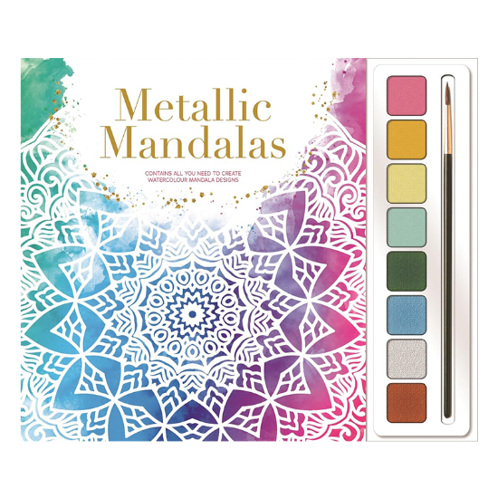 Picture of MIND SPA WATERCOLORS-METALLIC MANDALAS