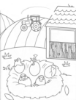 Picture of HINKLER EXPLORE COLORING BOOK-ON THE FARM